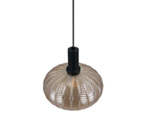 Lámpara de techo colgante Trio Elvezia LED amber-colored 2700K 150cm R36771013