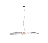 Lámpara de techo colgante Trio Lauris grande LED negro mate 2700K 3,2m R36791932