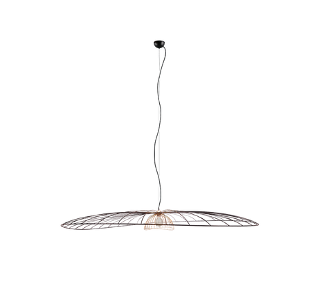 Lámpara de techo colgante Trio Lauris grande LED negro mate 2700K 3,2m R36791932