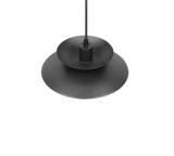 Lámpara de techo colgante Trio Amarila LED negro mate 2700K 150cm R36841032