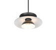 Lámpara de techo colgante Trio Amarila LED negro mate 2700K 150cm R36841032