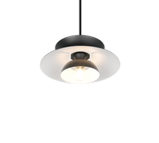 Lámpara de techo colgante Trio Amarila negro mate 150cm R36841032