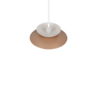 Lámpara de techo colgante Trio Amarila LED marrón café 2700K 150cm R36841065