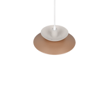 Lámpara de techo colgante Trio Amarila LED marrón café 2700K 150cm R36841065