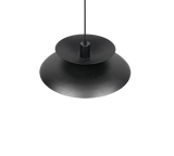 Lámpara de techo colgante Trio Amarila LED negro mate 2700K 150cm R36841932