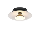 Lámpara de techo colgante Trio Amarila negro mate 150cm R36841932
