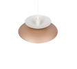 Lámpara de techo colgante Trio Amarila LED marrón café 2700K 150cm R36841965