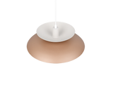 Lámpara de techo colgante Trio Amarila LED marrón café 2700K 150cm R36841965
