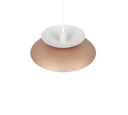 Lámpara de techo colgante Trio Amarila E27 150cm marrón café — ref. R36841965 (1)