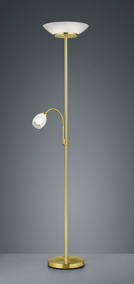 Lámpara de pie Trio Gerry 2 luces 180cm bronce mate — ref. R40063108 (1)
