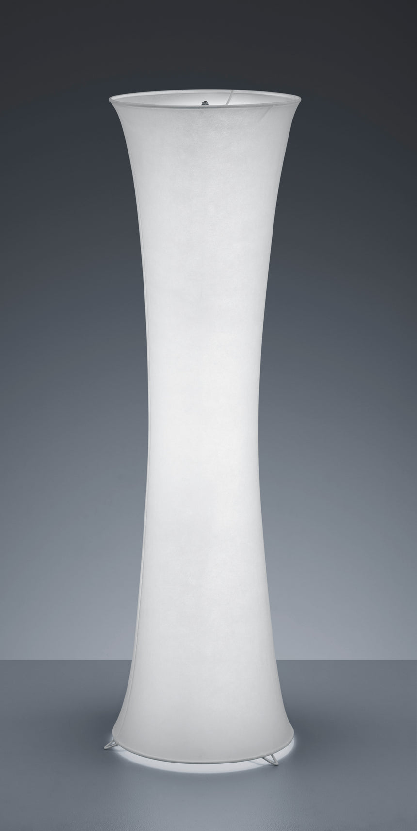 Lámpara de pie Trio Gravis LED blanco 2700K 123cm R40172001