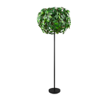Lámpara de pie Trio Leavy 3 luces negro mate y verde 180cm R40463015 - vista 4