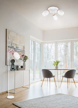 Lámpara de pie Trio Bidar blanco mate 147cm R41571031 - vista 3