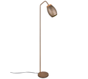 Lámpara de pie Trio Bidar marrón café 147cm R41571065