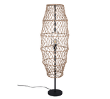 Lámpara de pie Trio Hive LED negro mate 2700K 120cm R41681036