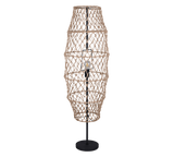 Lámpara de pie Trio Hive LED negro mate 2700K 120cm R41681036