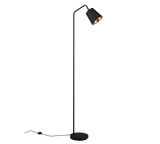 Lámpara de pie Trio Buddy negro mate y y dorado 148cm R41721032 - vista 3