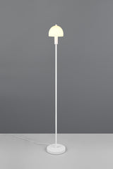 Lámpara de pie Trio Glenn LED blanco mate 3000K 120cm R41961031