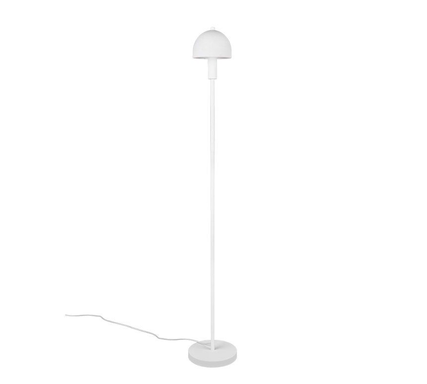 Lámpara de pie Trio Glenn LED blanco mate 3000K 120cm R41961031