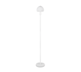 Lámpara de pie Trio Glenn LED blanco mate 3000K 120cm R41961031