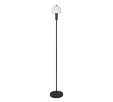 Lámpara de pie Trio Glenn LED negro mate 3000K 120cm R41961032