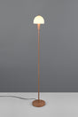 Lámpara de pie Trio Glenn LED marrón café 3000K 120cm R41961065