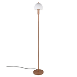 Lámpara de pie Trio Glenn LED marrón café 3000K 120cm R41961065