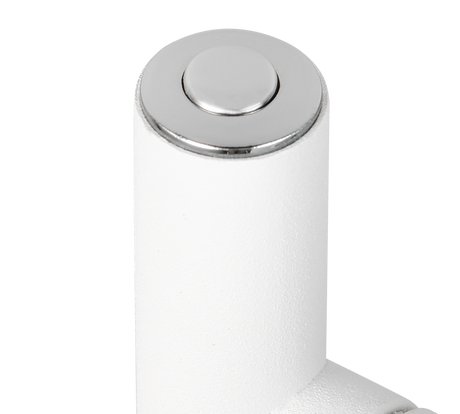 Lámpara de pie Trio Blake LED blanco mate táctil 3000K 125cm R42111131