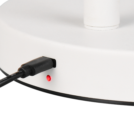Lámpara de pie Trio Blake LED blanco mate táctil 3000K 125cm R42111131
