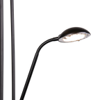 Lámpara de pie Trio Spock LED negro mate 3000K 180cm R42292132