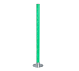 Lámpara de pie Trio Leia LED cromo 3000K 104cm R42571100