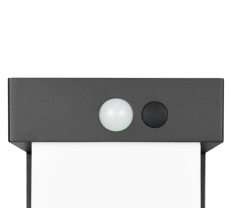 Baliza de exterior Trio Colombo LED negro mate solar 4000K IP44 100cm R43286132