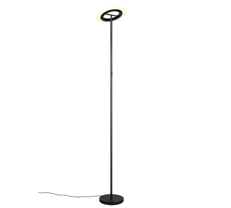 Lámpara de pie Trio Samba LED negro mate CCT 175cm R43411132