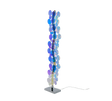Lámpara de pie Trio Pulse LED transparent iridescent 4000K 119cm R43681153