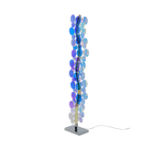 Lámpara de pie Trio Pulse LED transparent iridescent 4000K 119cm R43681153