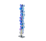 Lámpara de pie Trio Pulse LED transparent iridescent 4000K 119cm R43681153