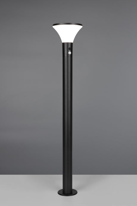 Baliza de exterior Trio Gorda LED negro mate solar 4000K IP44 100cm R44676132