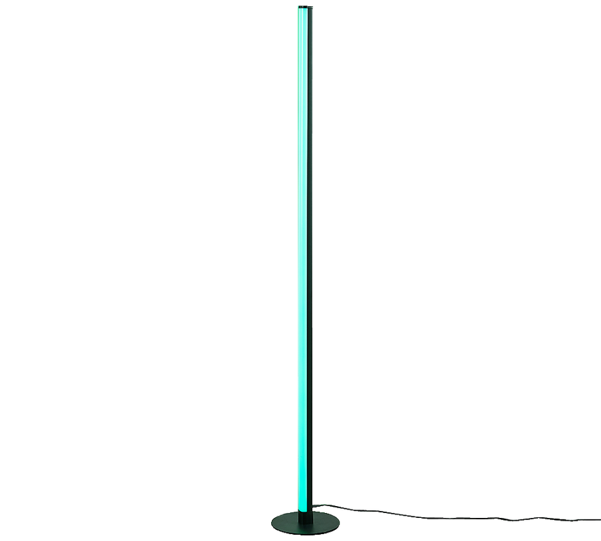 Lámpara de pie Trio Tendo LED negro 115cm R45711102