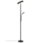 Lámpara de pie Trio Palermo LED negro mate 183cm R45741132