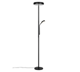 Lámpara de pie Trio Palermo LED negro mate 183cm R45741132