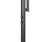 Lámpara de pie Trio Palermo LED negro mate 183cm R45741132