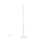 Lámpara de pie Trio Ginko LED blanco mate 4000K 110cm R45791131