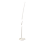 Lámpara de pie Trio Ginko LED blanco mate 4000K 110cm R45791131