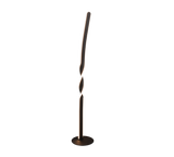 Lámpara de pie Trio Ginko LED negro mate 3000K 110cm R45791132 - vista 5