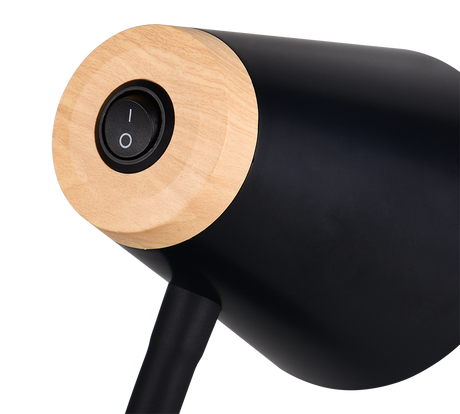 Lámpara de pie Trio Pongo LED negro 3000K 145cm R45831102 - vista 2