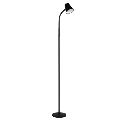 Lámpara de pie Trio Pongo LED negro 3000K 145cm R45831102 - vista 5