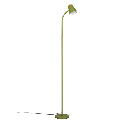 Lámpara de pie Trio Pongo LED verde 3000K 145cm R45831115 - vista 3