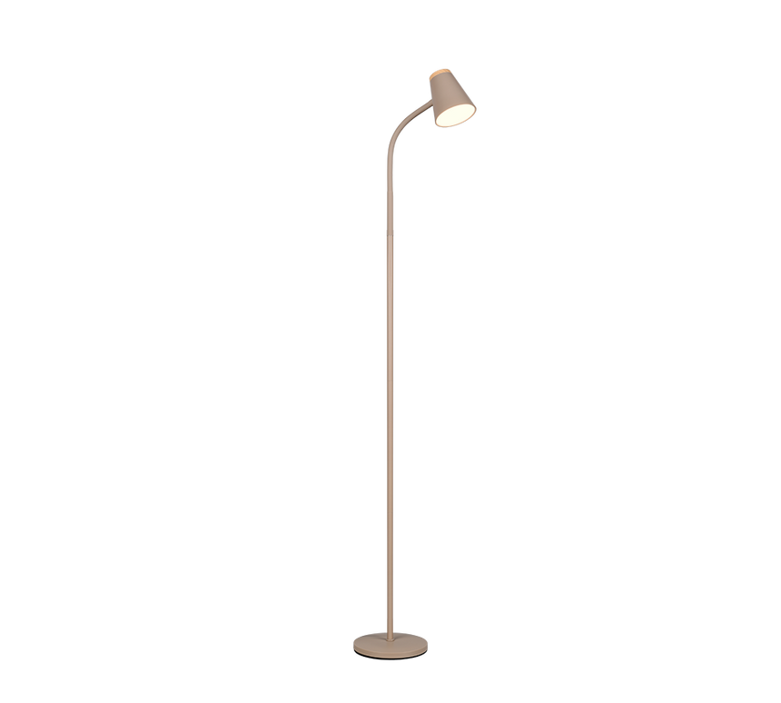 Lámpara de pie Trio Pongo LED warm beige 3000K 145cm R45831143 - vista 4