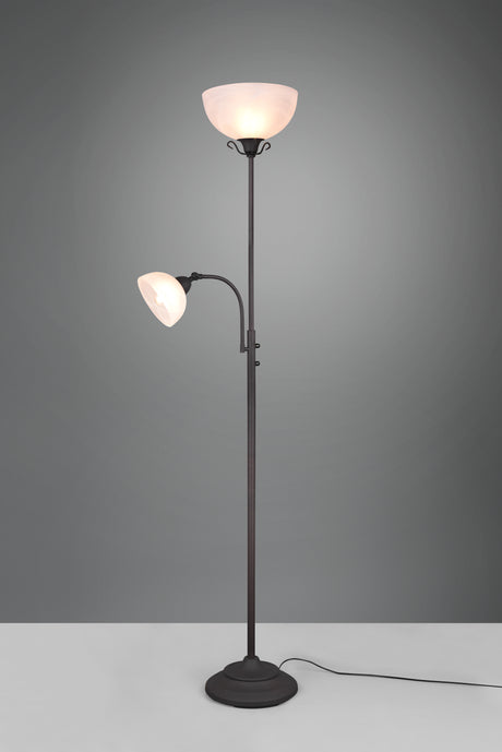 Lámpara de pie Trio Country LED rusty 3000K 184cm R46322024