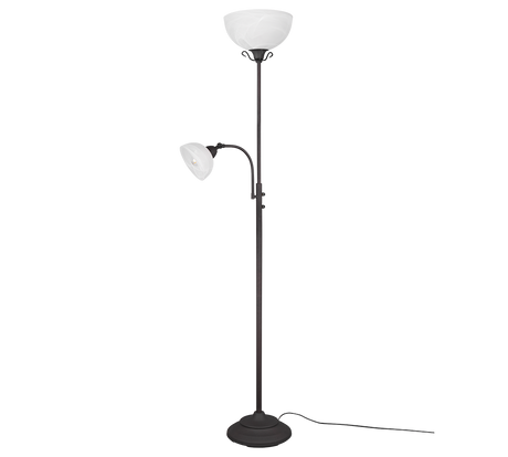 Lámpara de pie Trio Country LED rusty 3000K 184cm R46322024